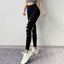 Cutout Stretch Skinny Sports Pants