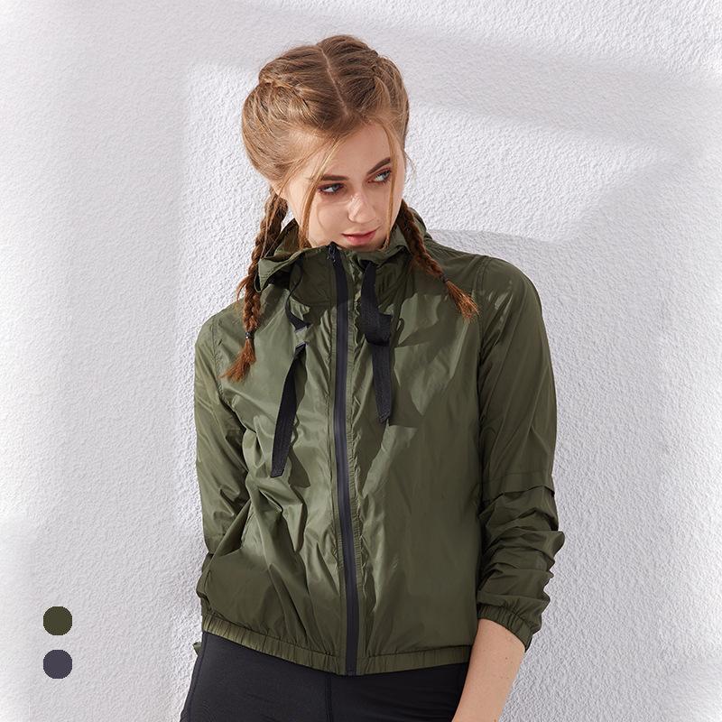 Casual Pure Colour Loose Sport Jacket