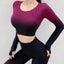 Tight fitting Long sleeved Yoga Suit