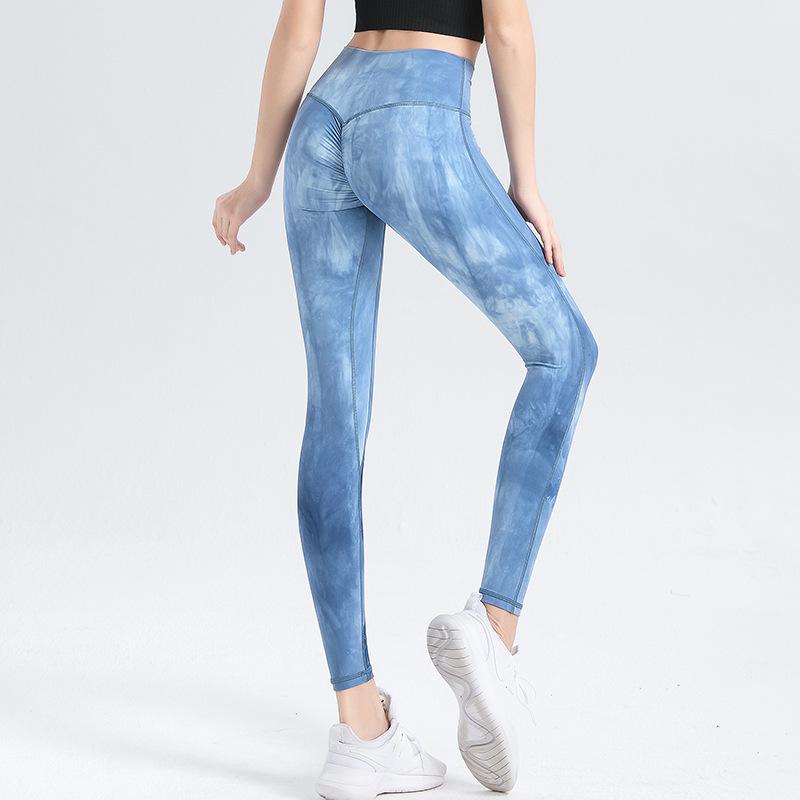 Tie dyed Brushed Skinny Yoga Legging