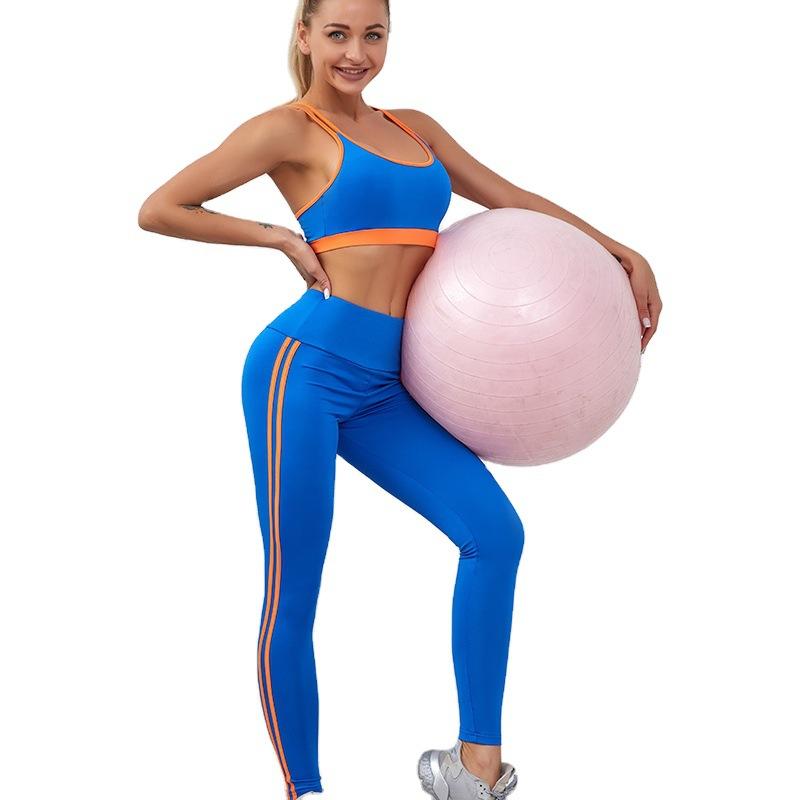 High Waist Yoga Colorful Gym Suit