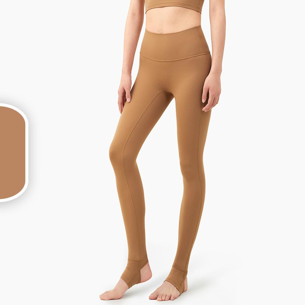 Naked Foot Solid Color Yoga Leggings