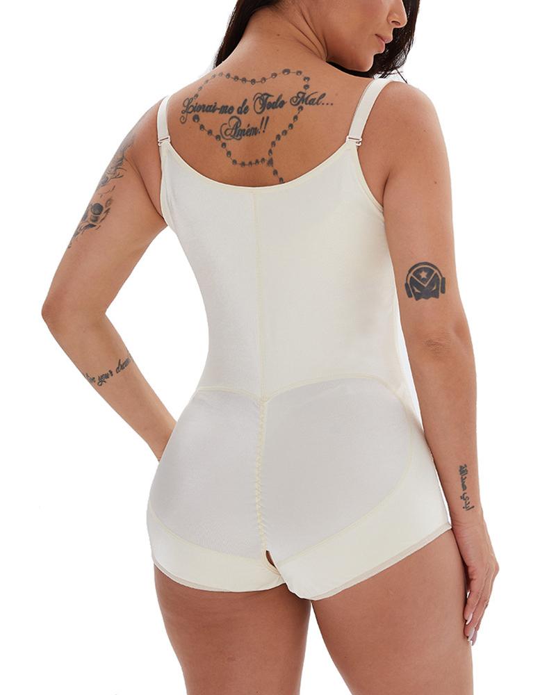 One Piece Zipper Shapewear