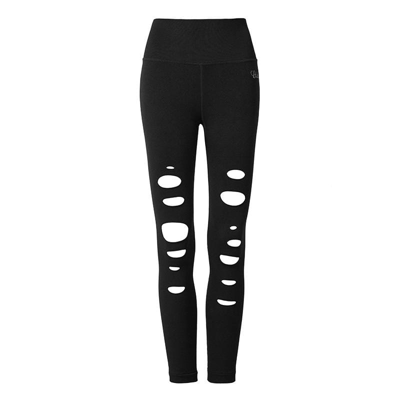 Cutout Stretch Skinny Sports Pants