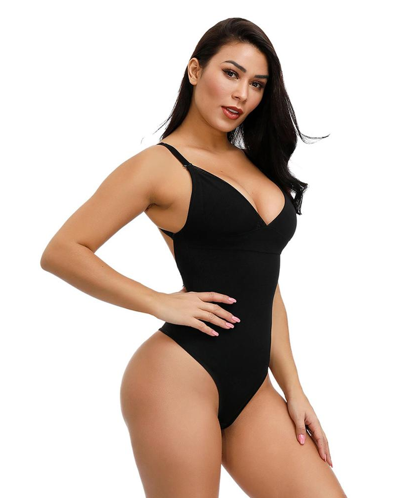 Women Corset Tight Low Back Bodysuit