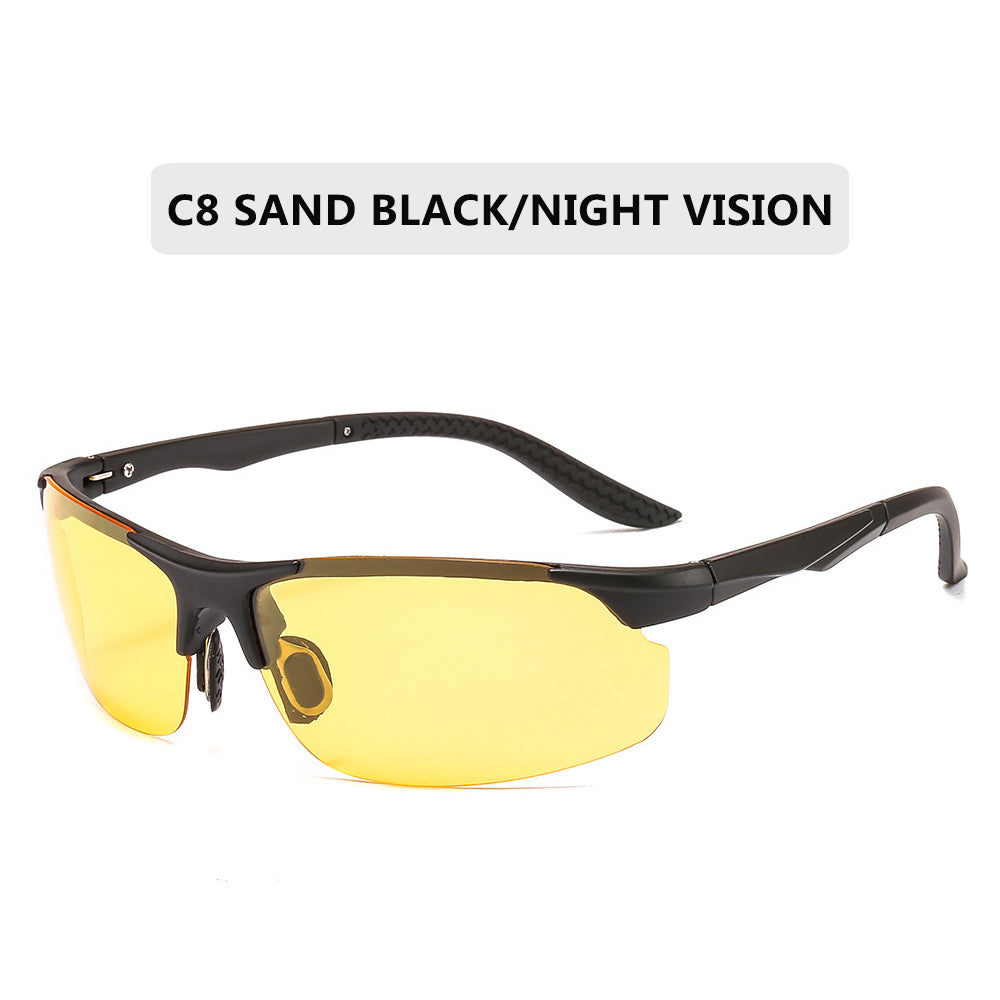 Today Driving Polarized Sun Glasses Plastic Titanium Frame Sports Anti glare