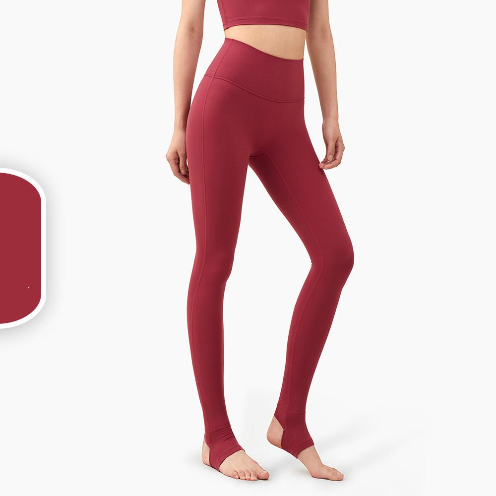 Naked Foot Solid Color Yoga Leggings