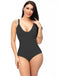 Women Shapewear Bodysuit Straps Zipper Fajas