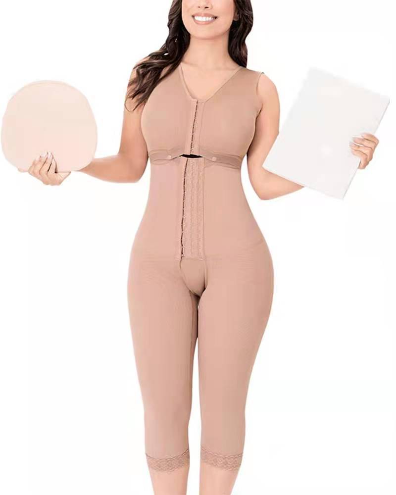 Women Full Body Hook eye Open Crotch Bodysuit