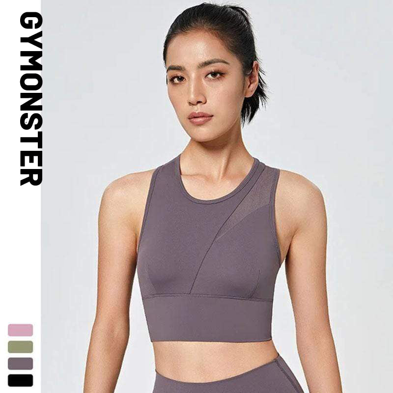 Tight Shockproof Medium Impact Sports Bra